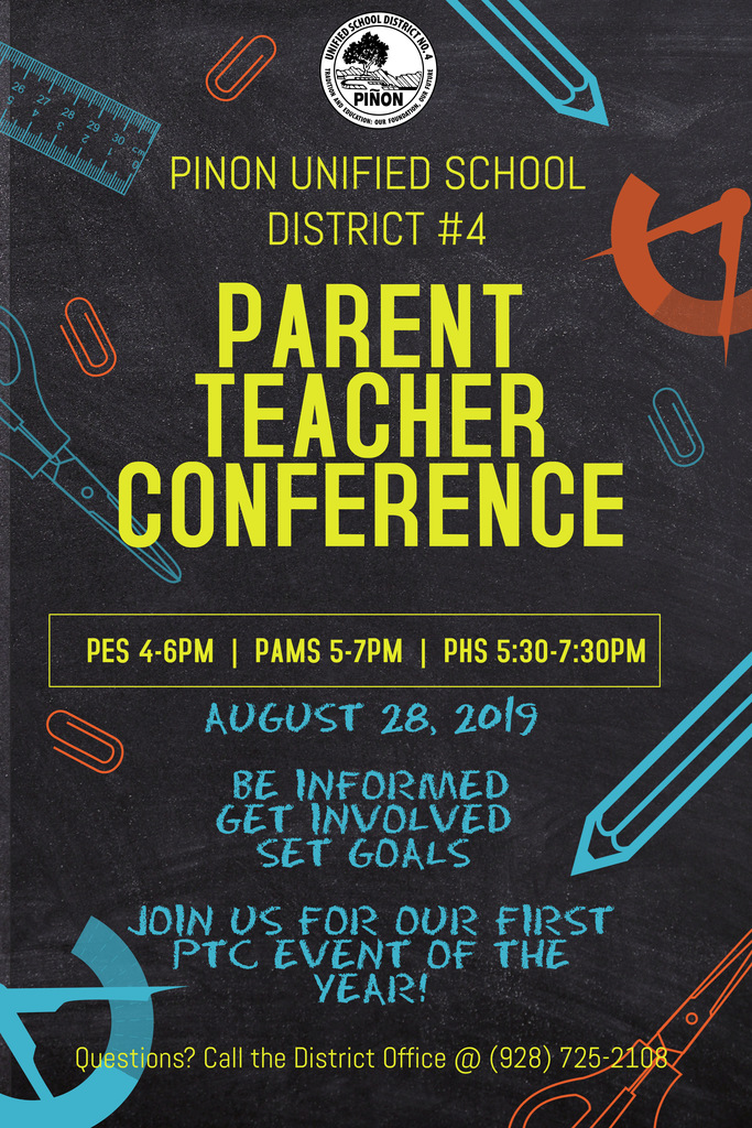 Parent Teacher Conference flyer 